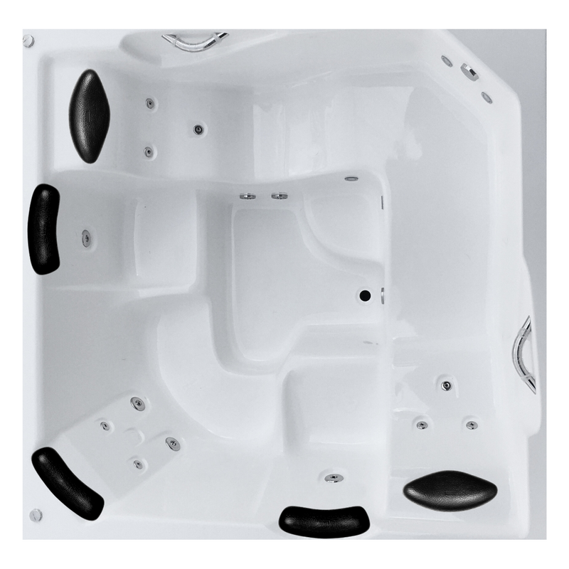 Spa estilo jacuzzi completa com hidro 5 lugares Aquecedor + led