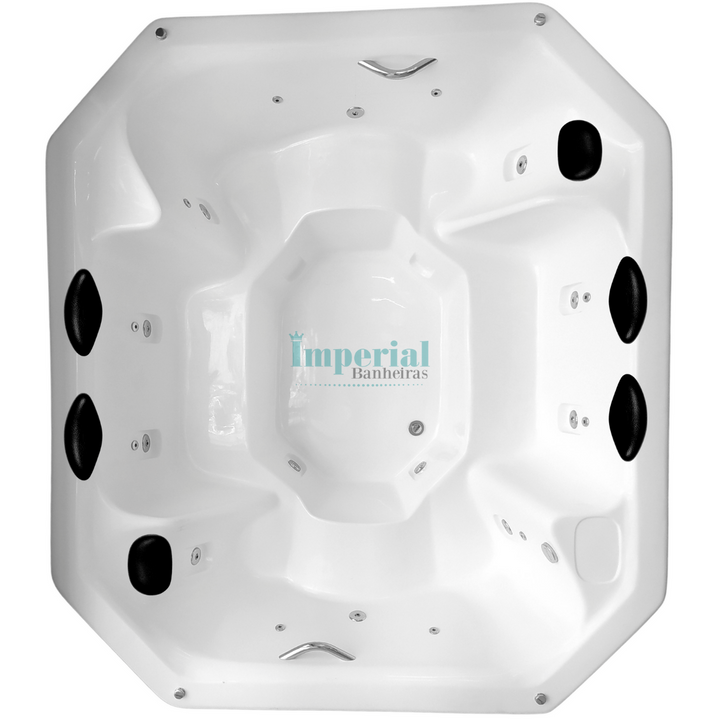 Spa com hidro 8 lugares – Master com Aquecedor e cromoterapia / Completo